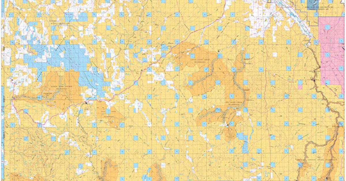 Boise District Map South Bureau Of Land Management 0477
